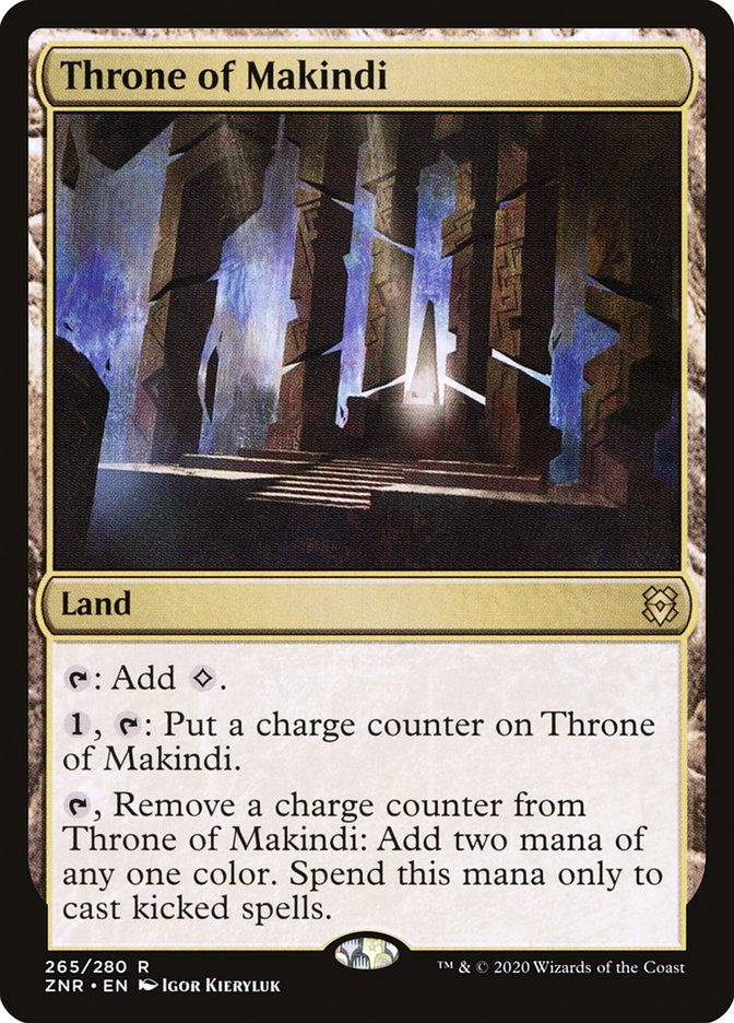 Throne of Makindi [Zendikar Rising] | Gam3 Escape