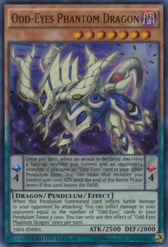 Odd-Eyes Phantom Dragon [YA01-EN001] Ultra Rare | Gam3 Escape