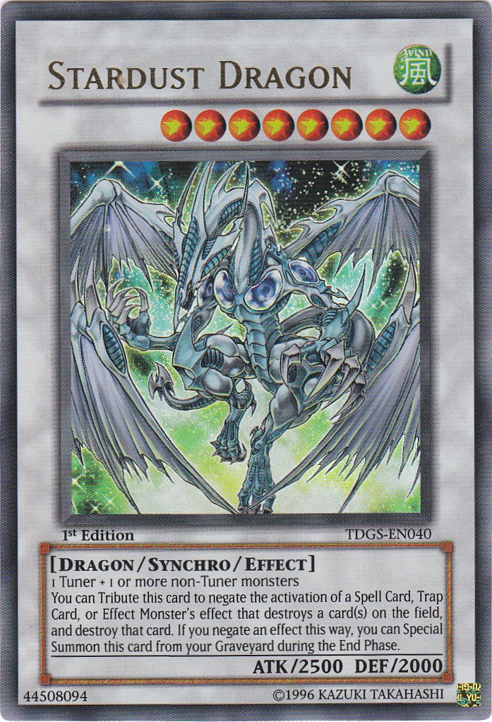 Stardust Dragon [TDGS-EN040] Ultra Rare | Gam3 Escape