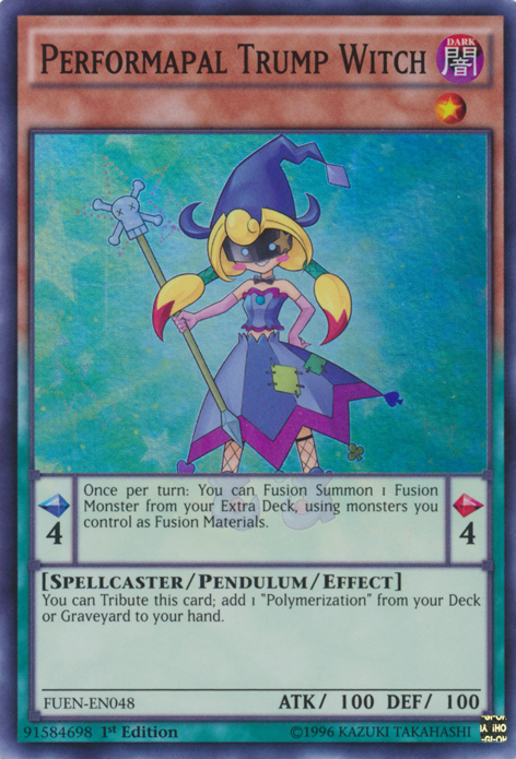 Performapal Trump Witch [FUEN-EN048] Super Rare | Gam3 Escape