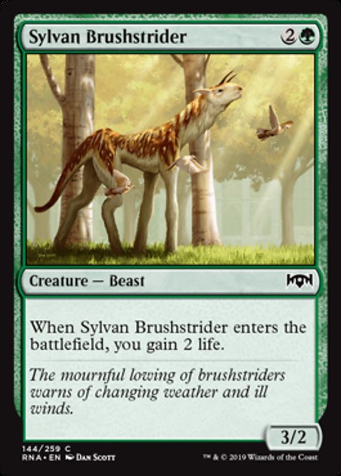 Sylvan Brushstrider [Ravnica Allegiance] | Gam3 Escape
