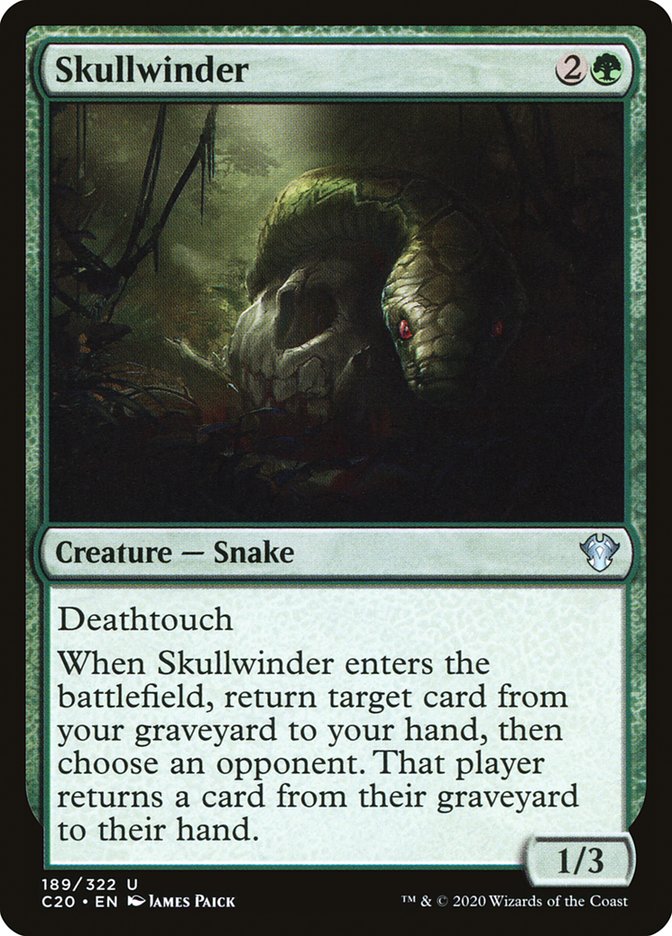 Skullwinder [Commander 2020] | Gam3 Escape