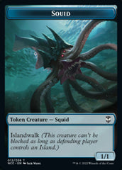 Squid // The Monarch Double-sided Token [Streets of New Capenna Commander Tokens] | Gam3 Escape