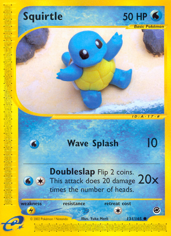 Squirtle (131/165) [Expedition: Base Set] | Gam3 Escape
