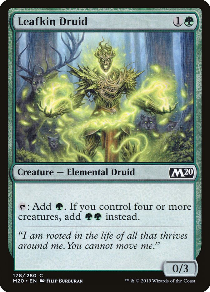 Leafkin Druid [Core Set 2020] | Gam3 Escape