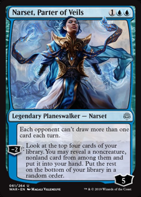 Narset, Parter of Veils [War of the Spark] | Gam3 Escape