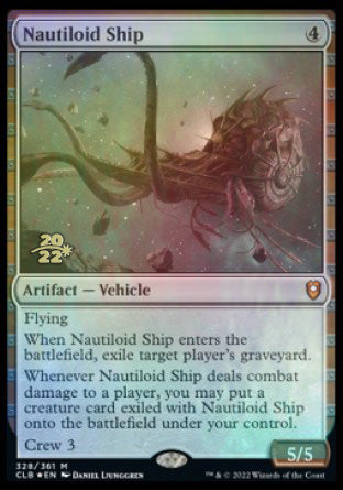 Nautiloid Ship [Commander Legends: Battle for Baldur's Gate Prerelease Promos] | Gam3 Escape
