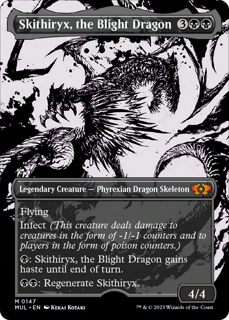 Skithiryx, the Blight Dragon (Halo Foil) [Multiverse Legends] | Gam3 Escape