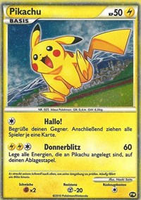 Pikachu (PW6) (German) [Pikachu World Collection Promos] | Gam3 Escape