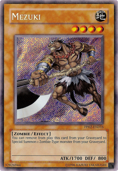 Mezuki [PP02-EN016] Secret Rare | Gam3 Escape