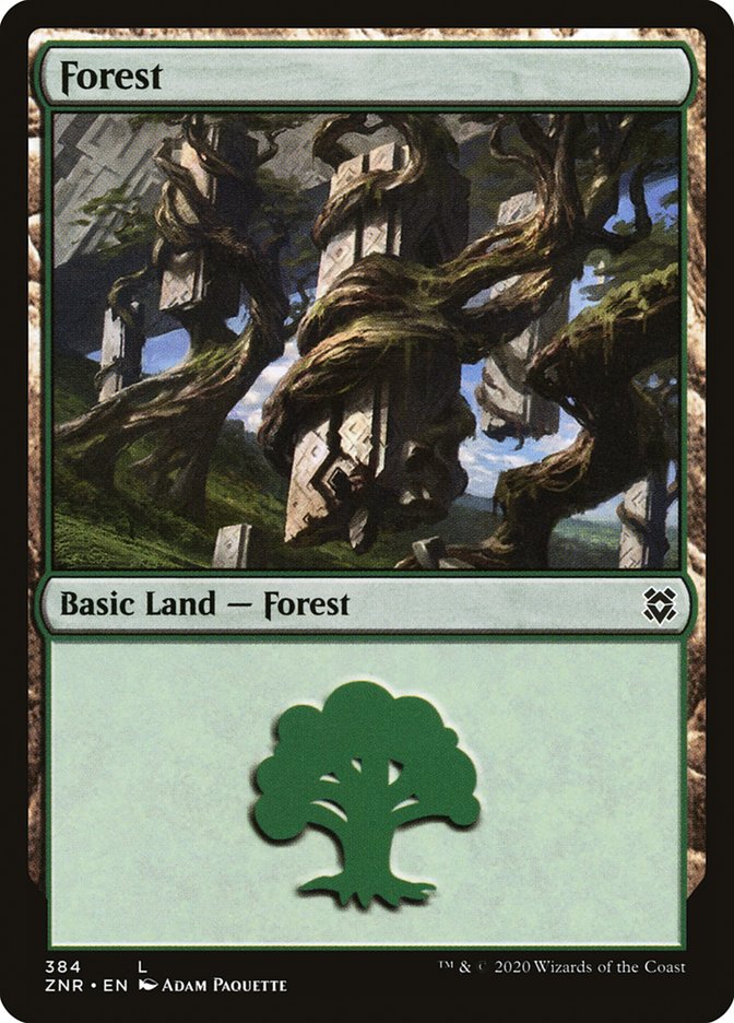 Forest (384) [Zendikar Rising] | Gam3 Escape