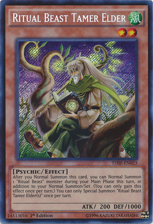 Ritual Beast Tamer Elder [THSF-EN023] Secret Rare | Gam3 Escape