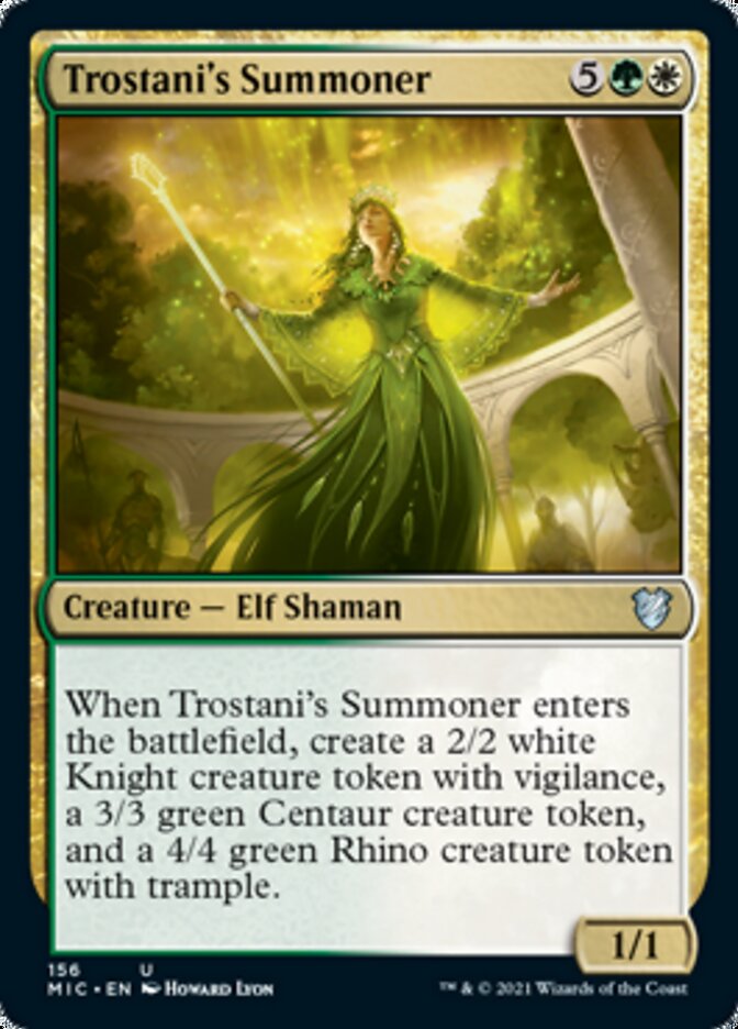 Trostani's Summoner [Innistrad: Midnight Hunt Commander] | Gam3 Escape