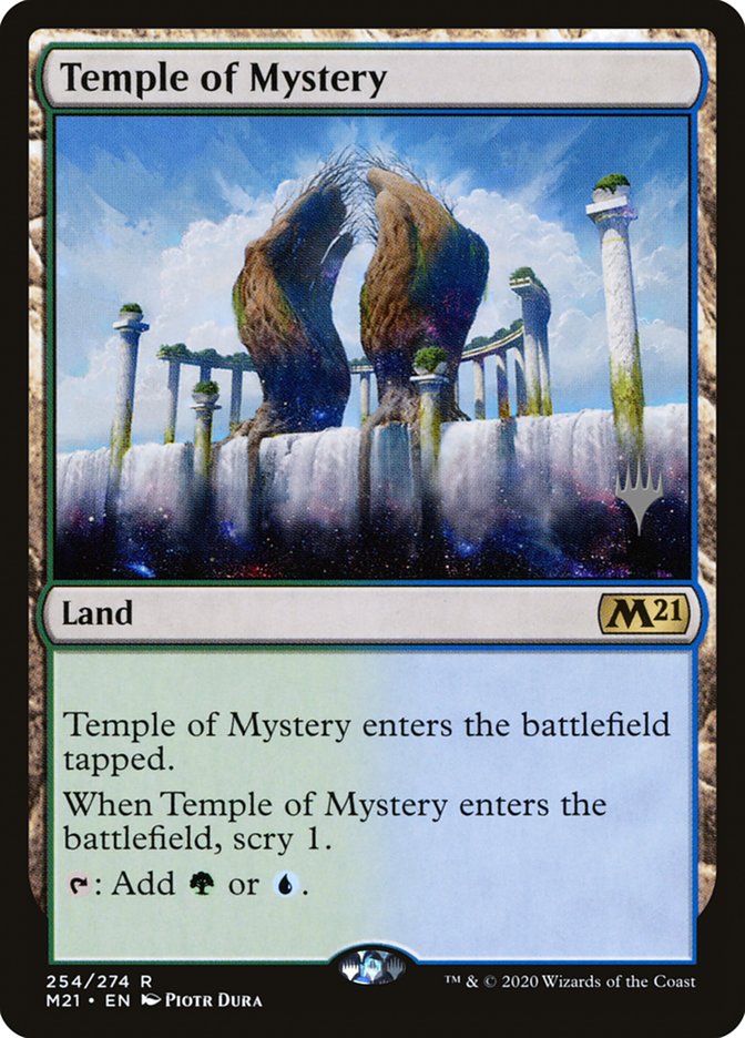 Temple of Mystery (Promo Pack) [Core Set 2021 Promos] | Gam3 Escape