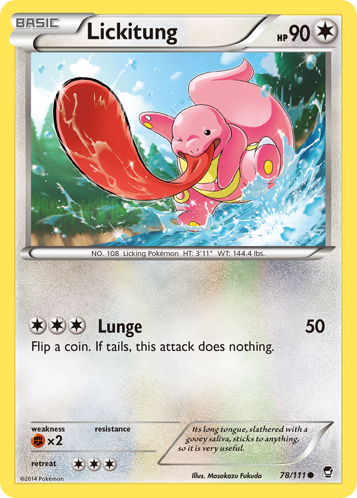 Lickitung (78/111) [XY: Furious Fists] | Gam3 Escape