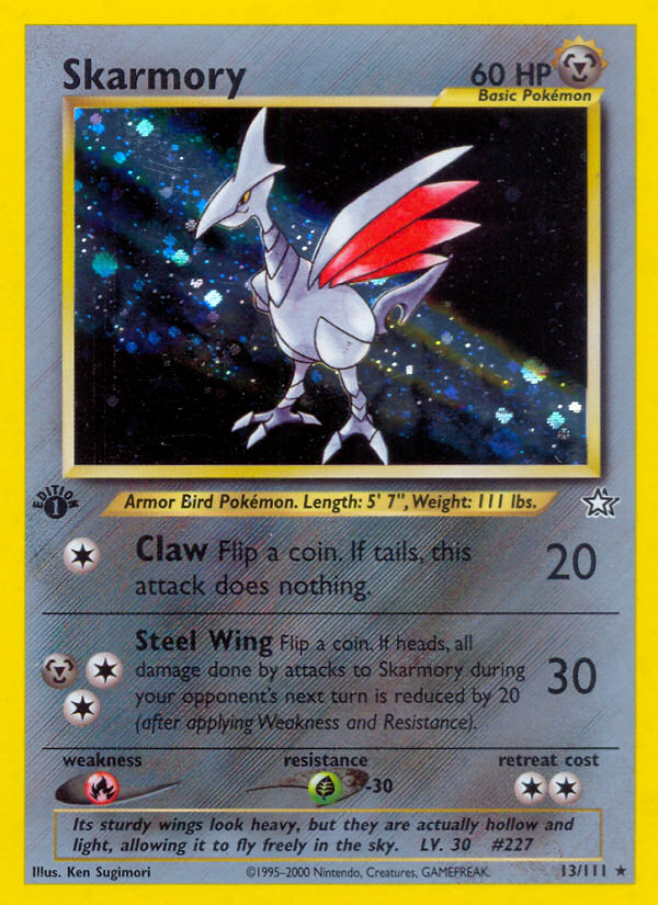 Skarmory (13/111) [Neo Genesis 1st Edition] | Gam3 Escape