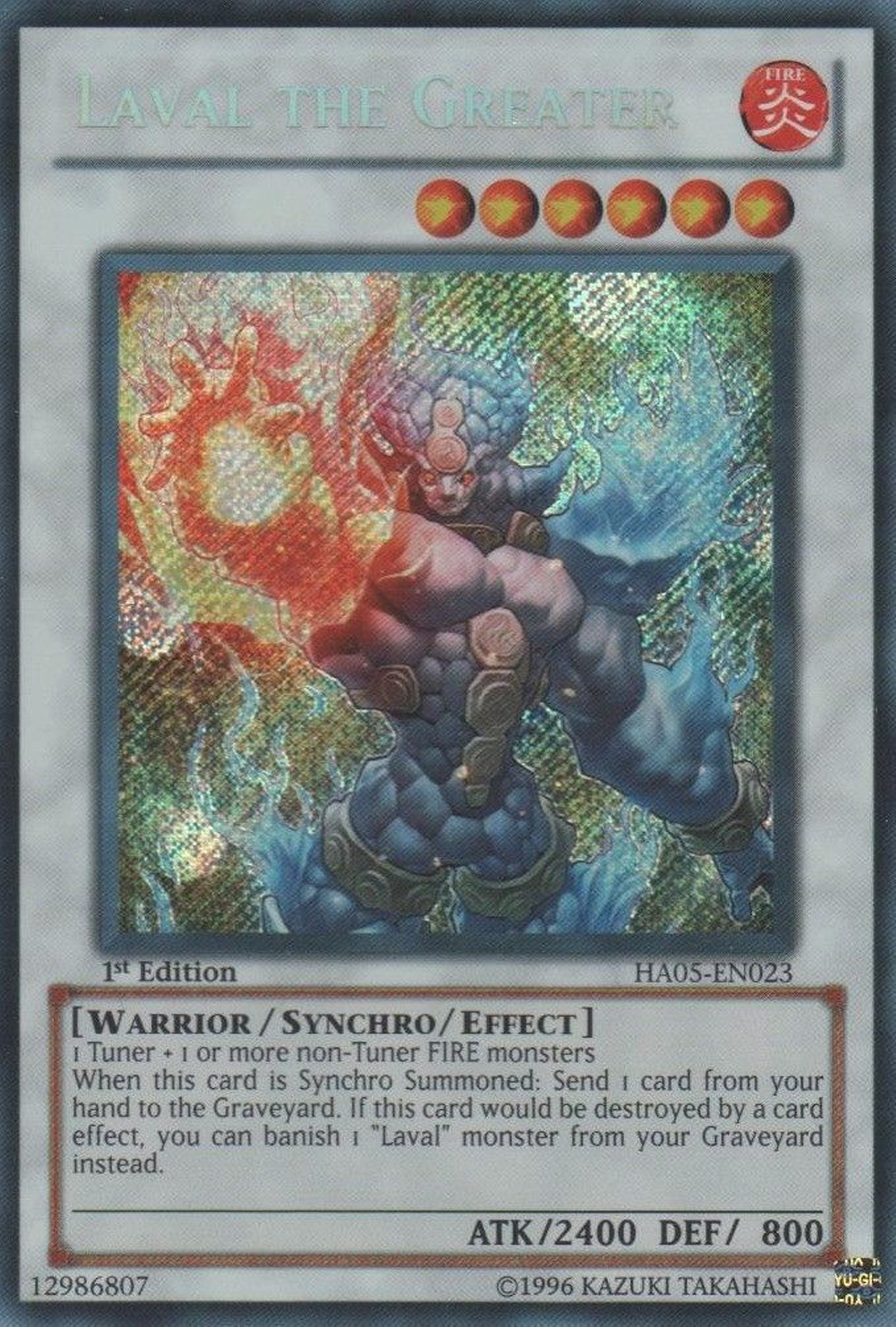 Laval the Greater [HA05-EN023] Secret Rare | Gam3 Escape