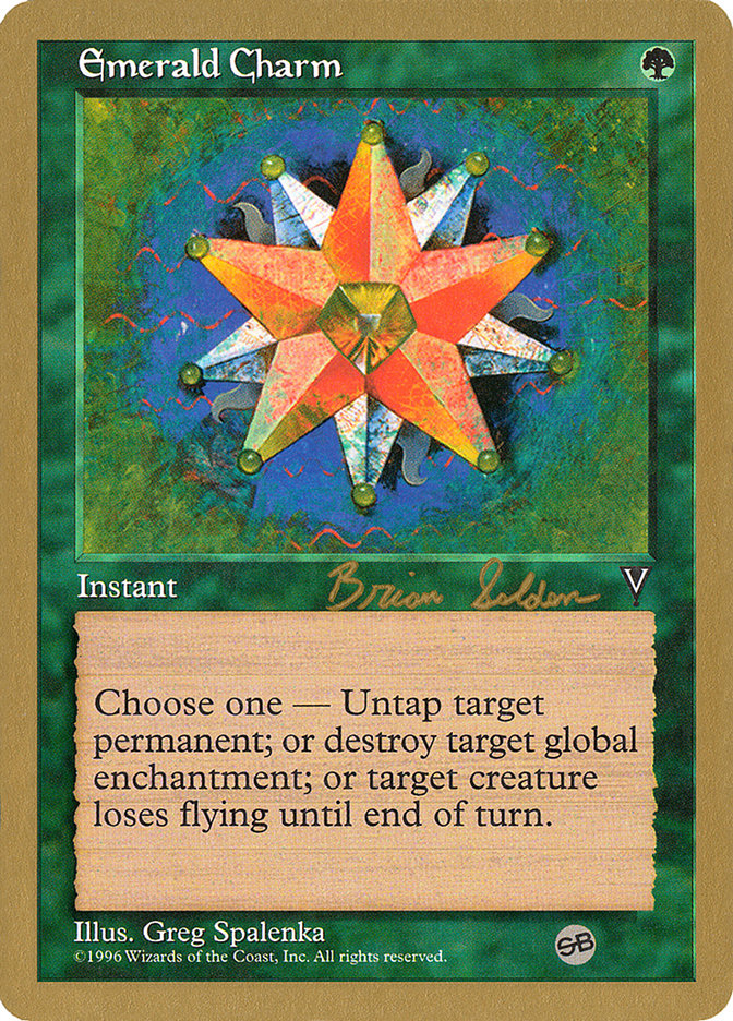 Emerald Charm (Brian Selden) (SB) [World Championship Decks 1998] | Gam3 Escape