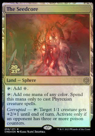 The Seedcore [Phyrexia: All Will Be One Prerelease Promos] | Gam3 Escape