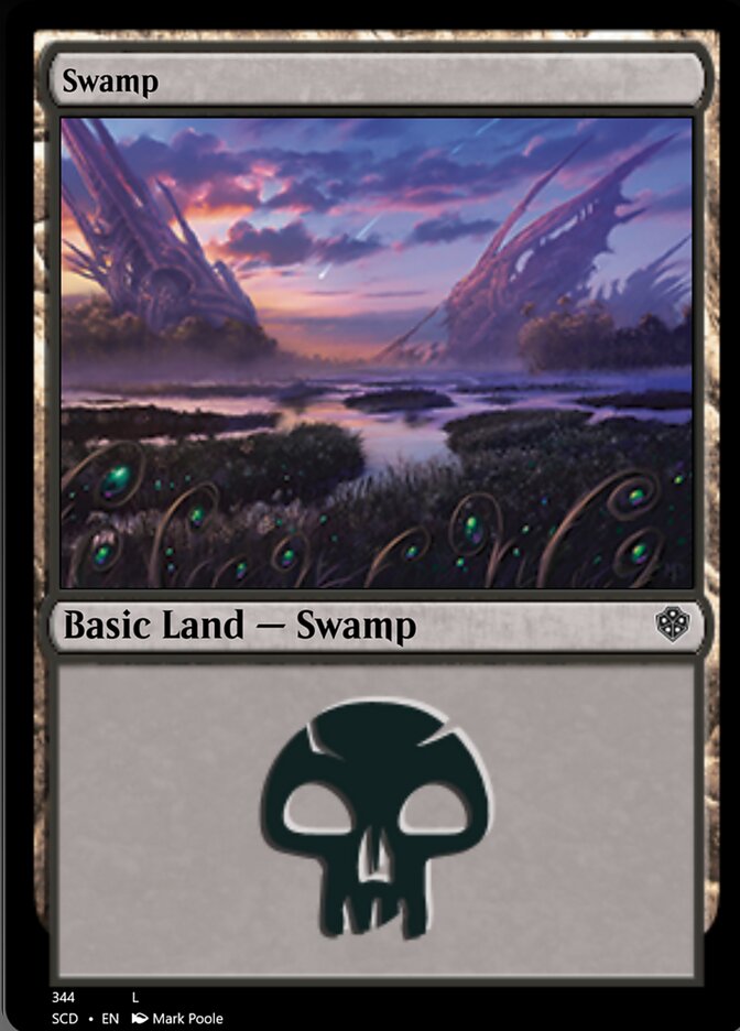 Swamp (344) [Starter Commander Decks] | Gam3 Escape
