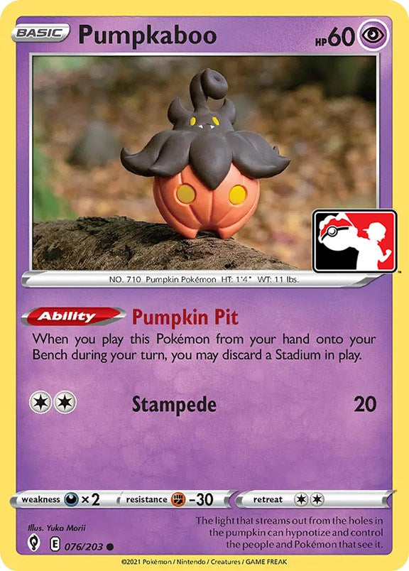 Pumpkaboo (076/203) [Prize Pack Series One] | Gam3 Escape