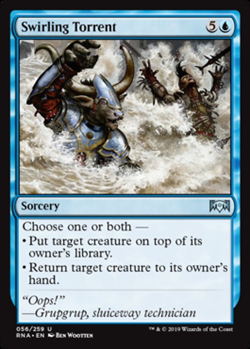 Swirling Torrent [Ravnica Allegiance] | Gam3 Escape