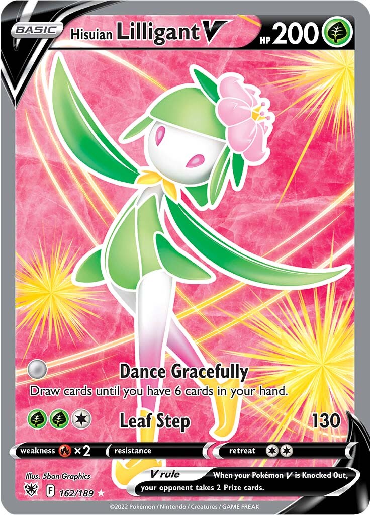 Hisuian Lilligant V (162/189) [Sword & Shield: Astral Radiance] | Gam3 Escape