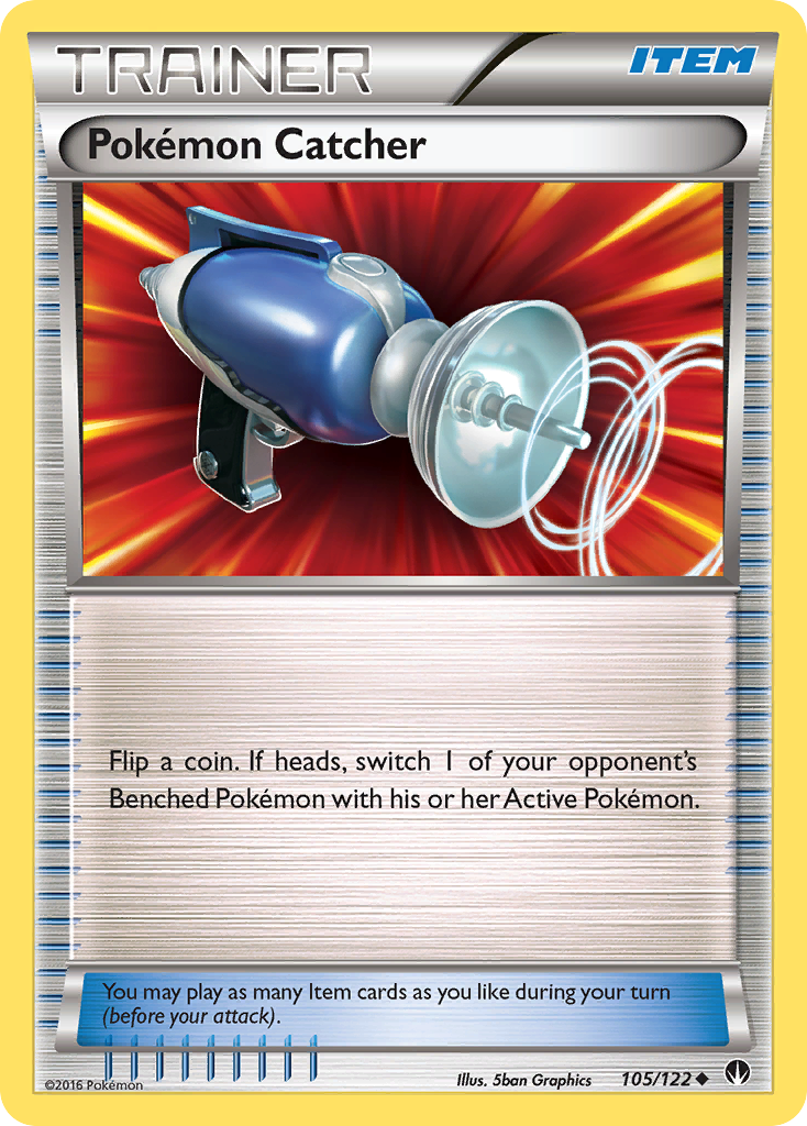 Pokemon Catcher (105/122) [XY: BREAKpoint] | Gam3 Escape