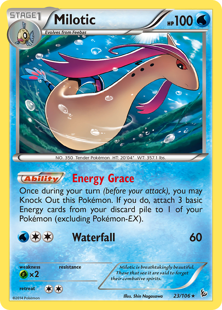 Milotic (23/106) [XY: Flashfire] | Gam3 Escape