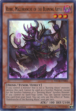 Rubic, Malebranche of the Burning Abyss [NECH-EN082] Ultra Rare | Gam3 Escape