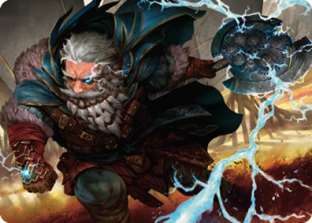 Electrostatic Infantry Art Card [Dominaria United Art Series] | Gam3 Escape