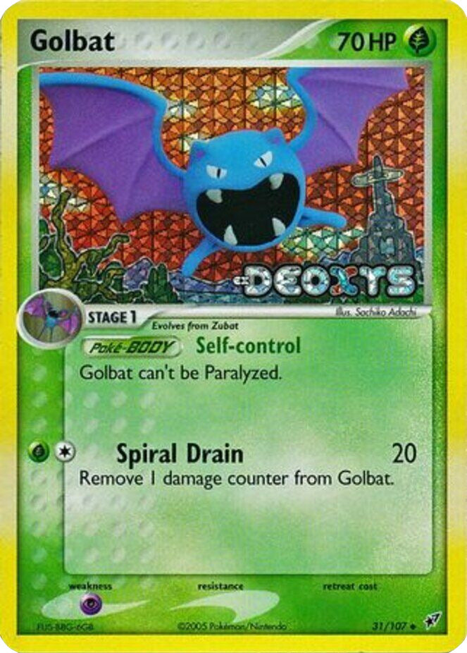 Golbat (31/107) (Stamped) [EX: Deoxys] | Gam3 Escape