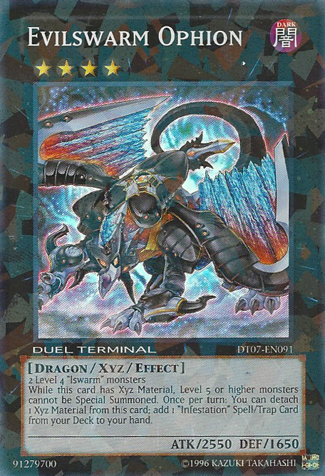 Evilswarm Ophion [DT07-EN091] Super Rare | Gam3 Escape