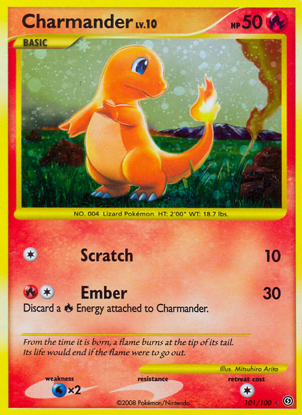 Charmander (101/100) [Diamond & Pearl: Stormfront] | Gam3 Escape