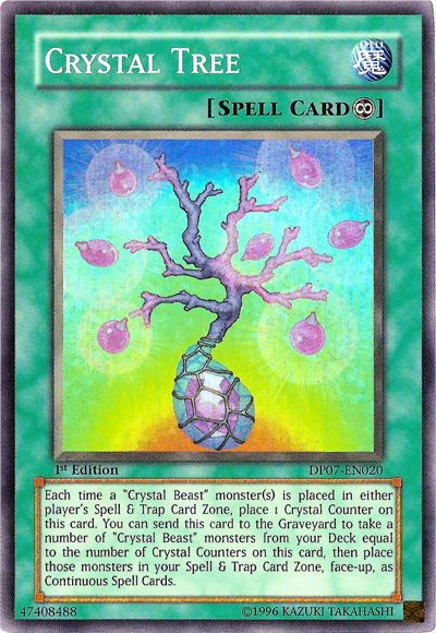 Crystal Tree [DP07-EN020] Super Rare | Gam3 Escape