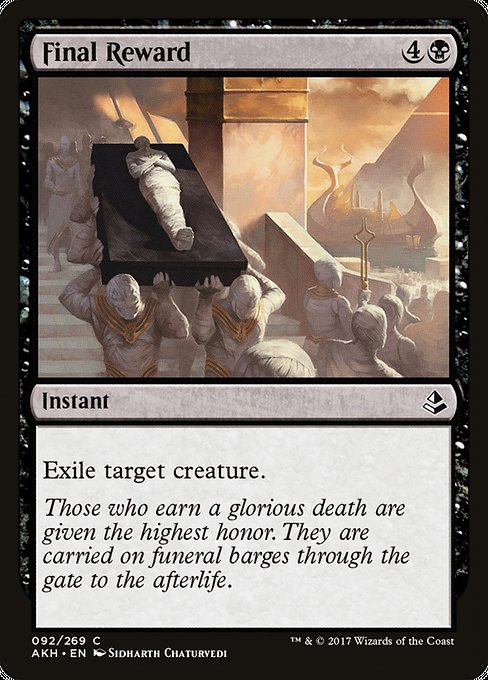 Final Reward [Amonkhet] | Gam3 Escape