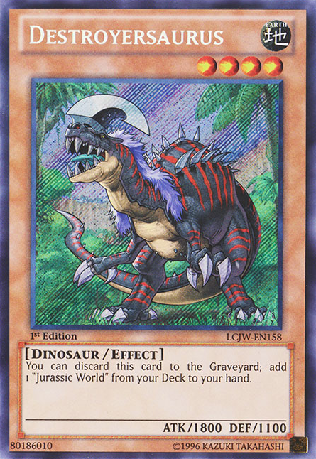 Destroyersaurus [LCJW-EN158] Secret Rare | Gam3 Escape