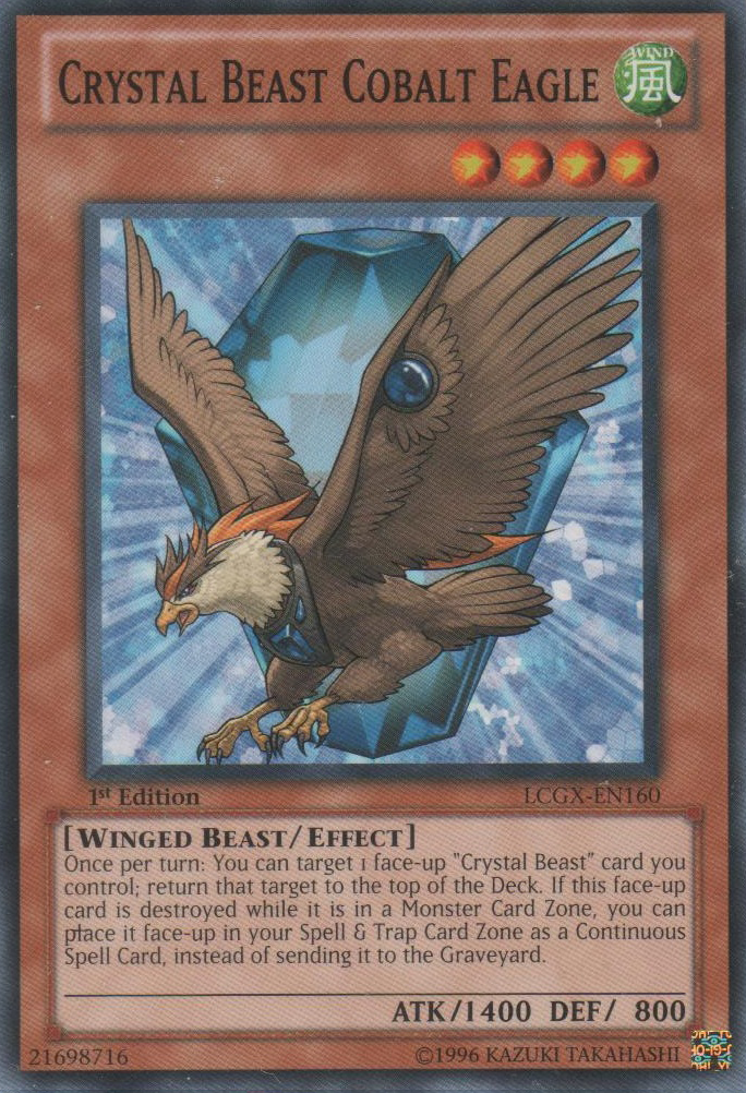 Crystal Beast Cobalt Eagle [LCGX-EN160] Common | Gam3 Escape