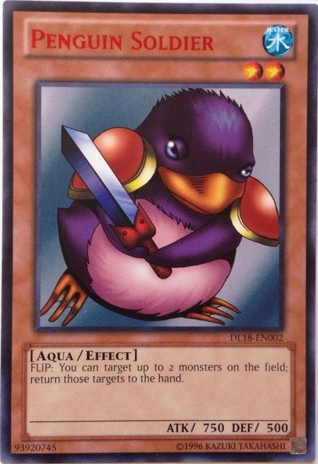 Penguin Soldier (Red - DL18) [DL18-EN002] Rare | Gam3 Escape