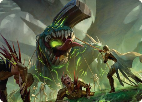 Noxious Assault Art Card [Phyrexia: All Will Be One Art Series] | Gam3 Escape