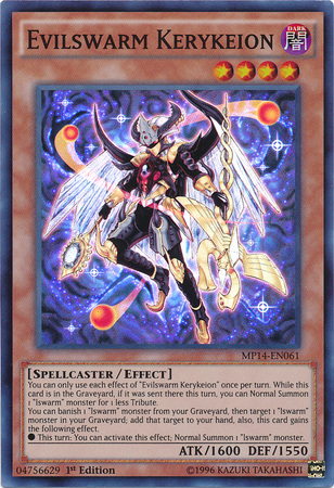 Evilswarm Kerykeion [MP14-EN061] Super Rare | Gam3 Escape