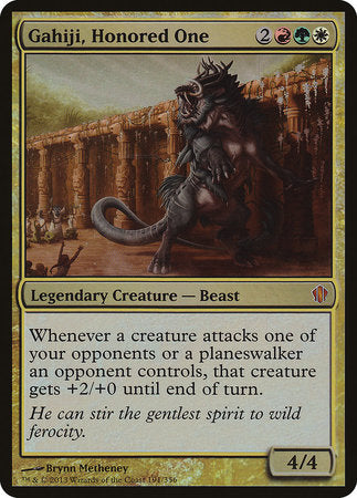 Gahiji, Honored One (Commander 2013) [Commander 2013 Oversized] | Gam3 Escape