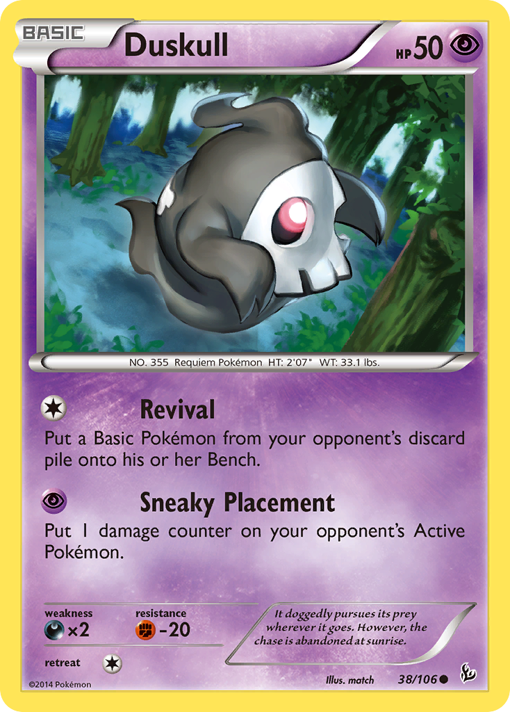 Duskull (38/106) [XY: Flashfire] | Gam3 Escape