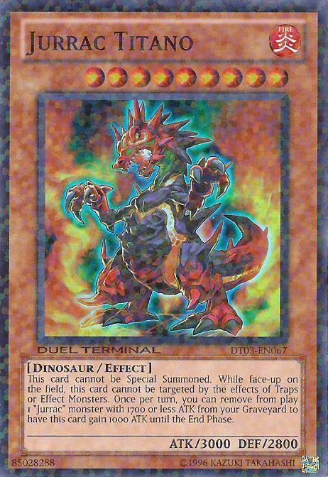 Jurrac Titano [DT03-EN067] Super Rare | Gam3 Escape