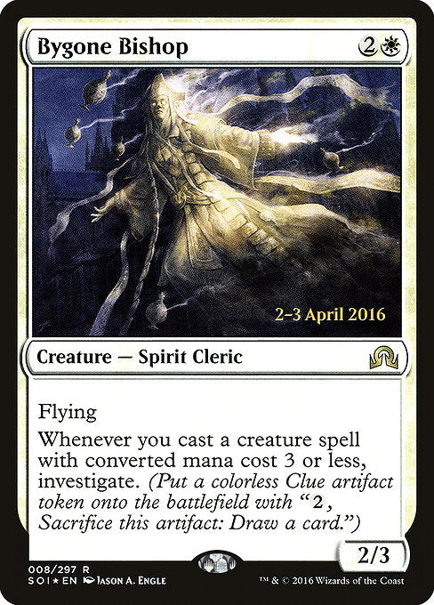 Bygone Bishop [Shadows over Innistrad Promos] | Gam3 Escape