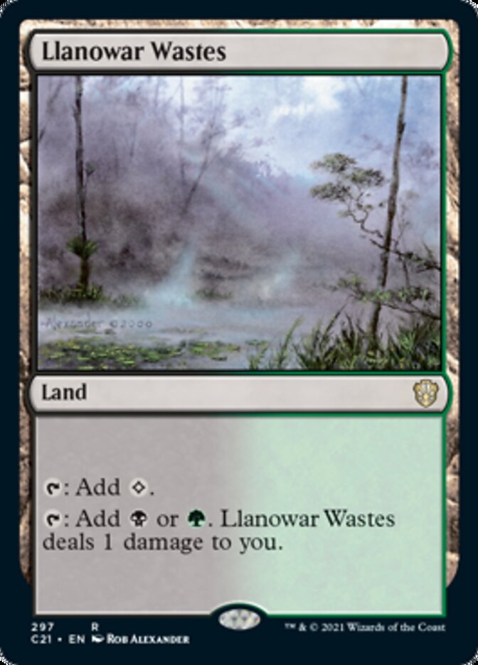 Llanowar Wastes [Commander 2021] | Gam3 Escape