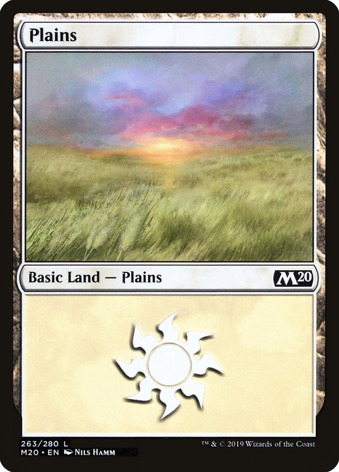 Plains (#263) [Core Set 2020] | Gam3 Escape