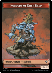 Soldier // Kobolds of Kher Keep Double-Sided Token [Murders at Karlov Manor Commander Tokens] | Gam3 Escape