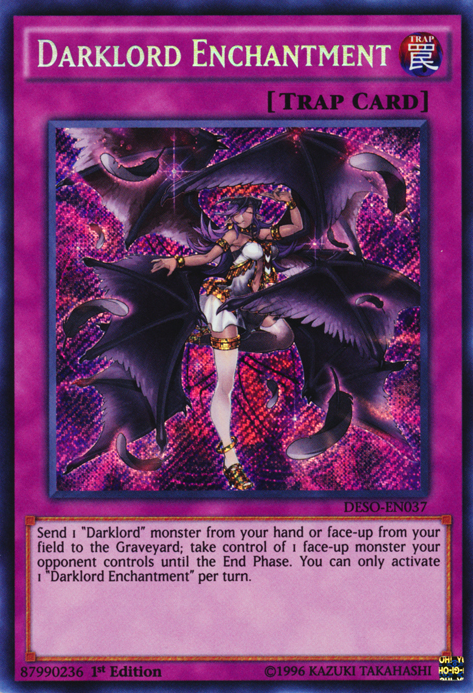 Darklord Enchantment [DESO-EN037] Secret Rare | Gam3 Escape