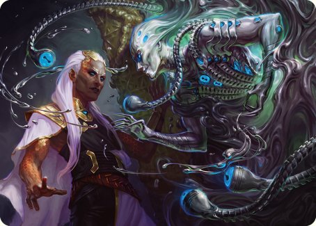 Mirage Mockery Art Card [Phyrexia: All Will Be One Art Series] | Gam3 Escape